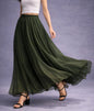 CHIFFON ROCK IN KHAKI