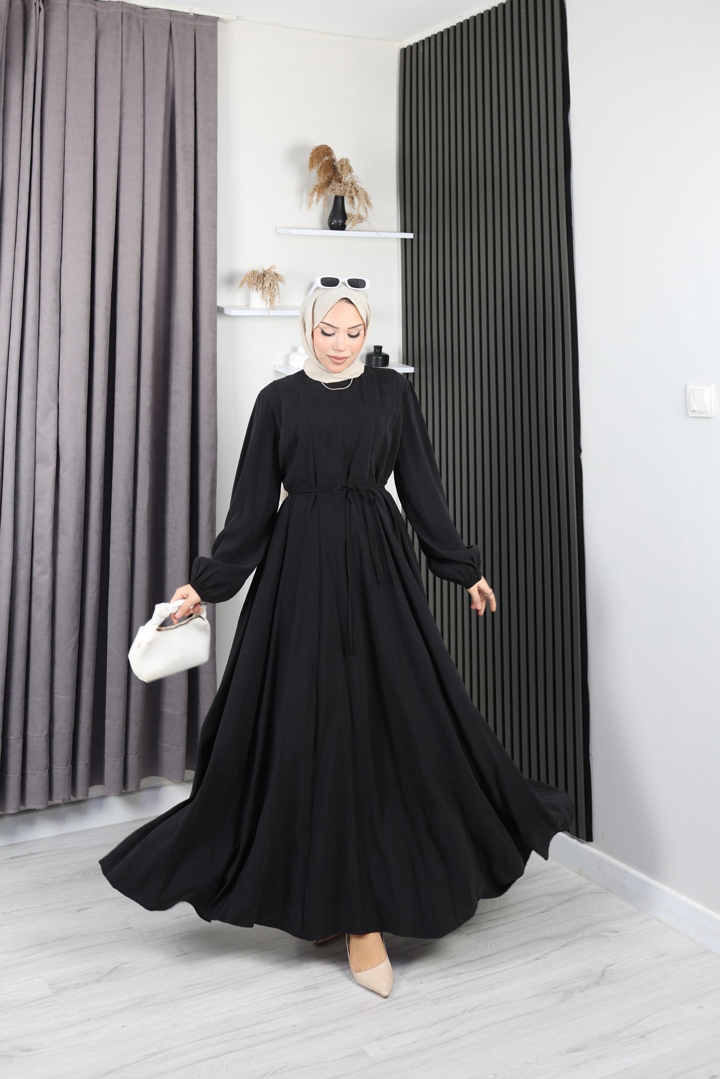 ROSIDA KLEID SCHWARZ
