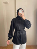 Satin Bluse