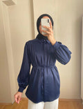 Satin Bluse