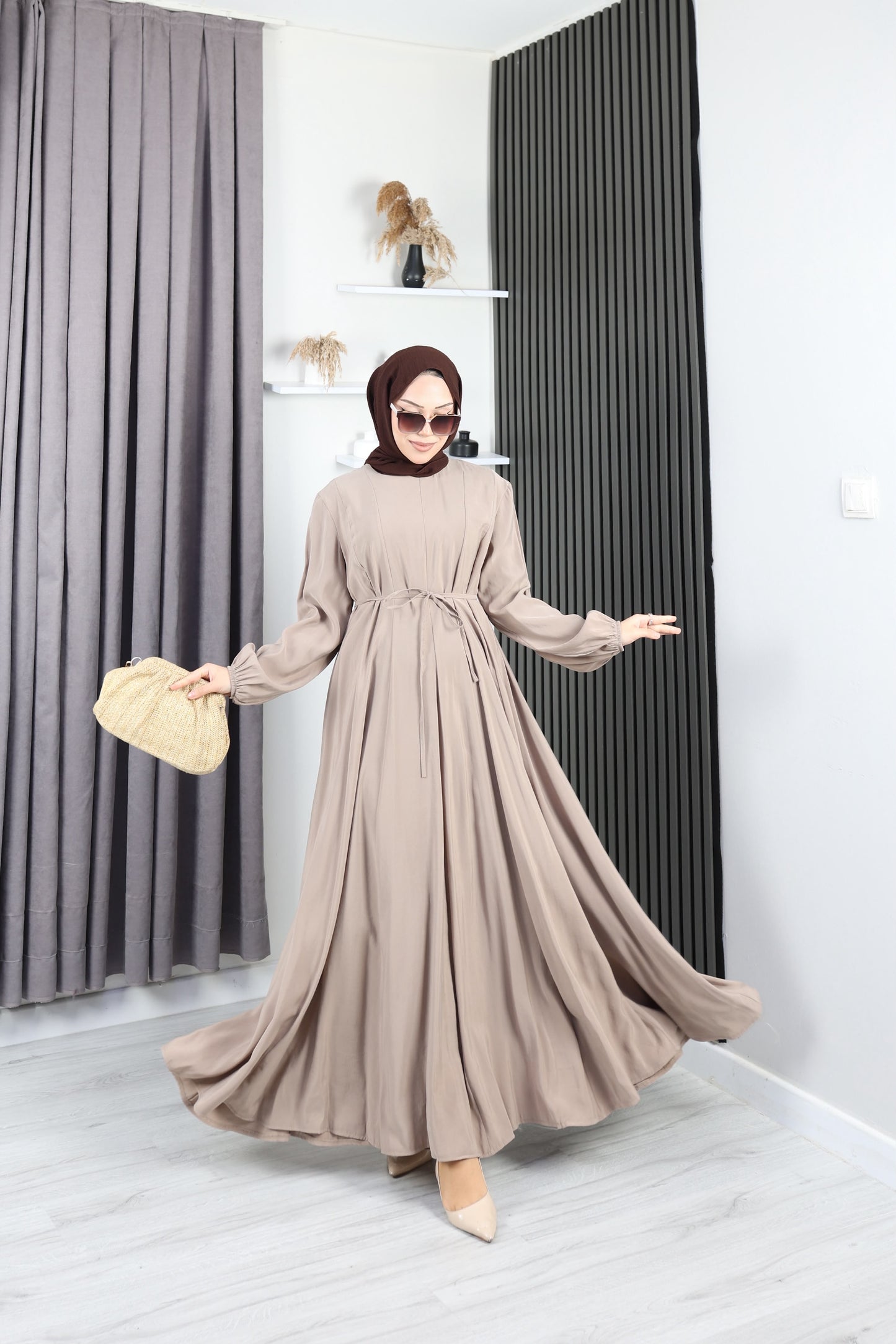 ROSIDA KLEID BEIGE