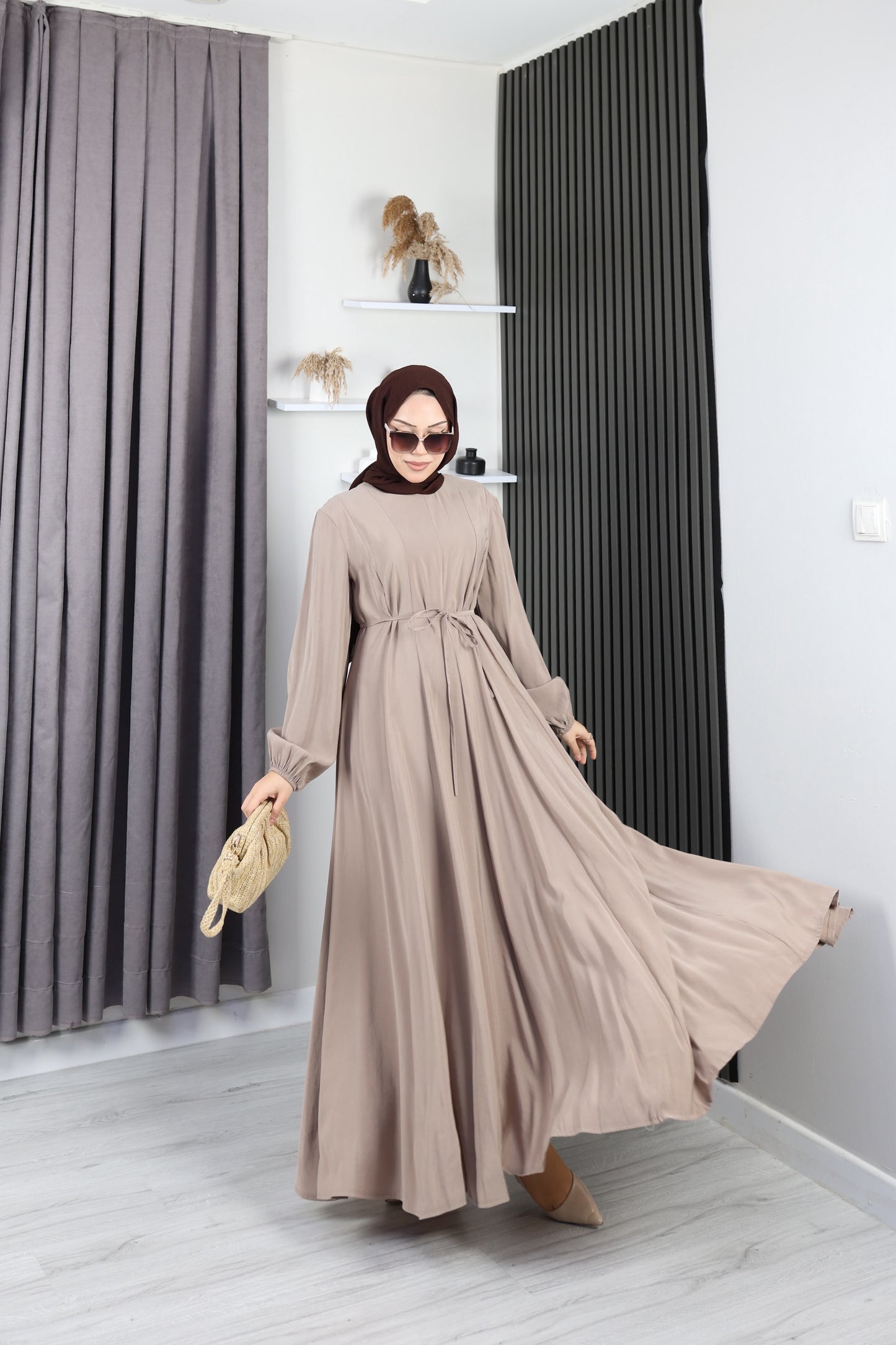 ROSIDA KLEID BEIGE