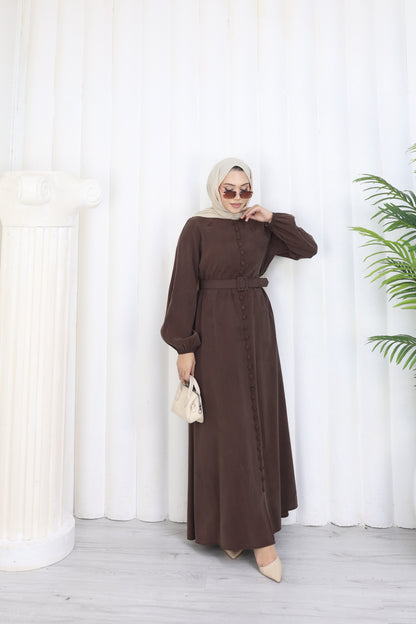 LAVİN KLEID BRAUN