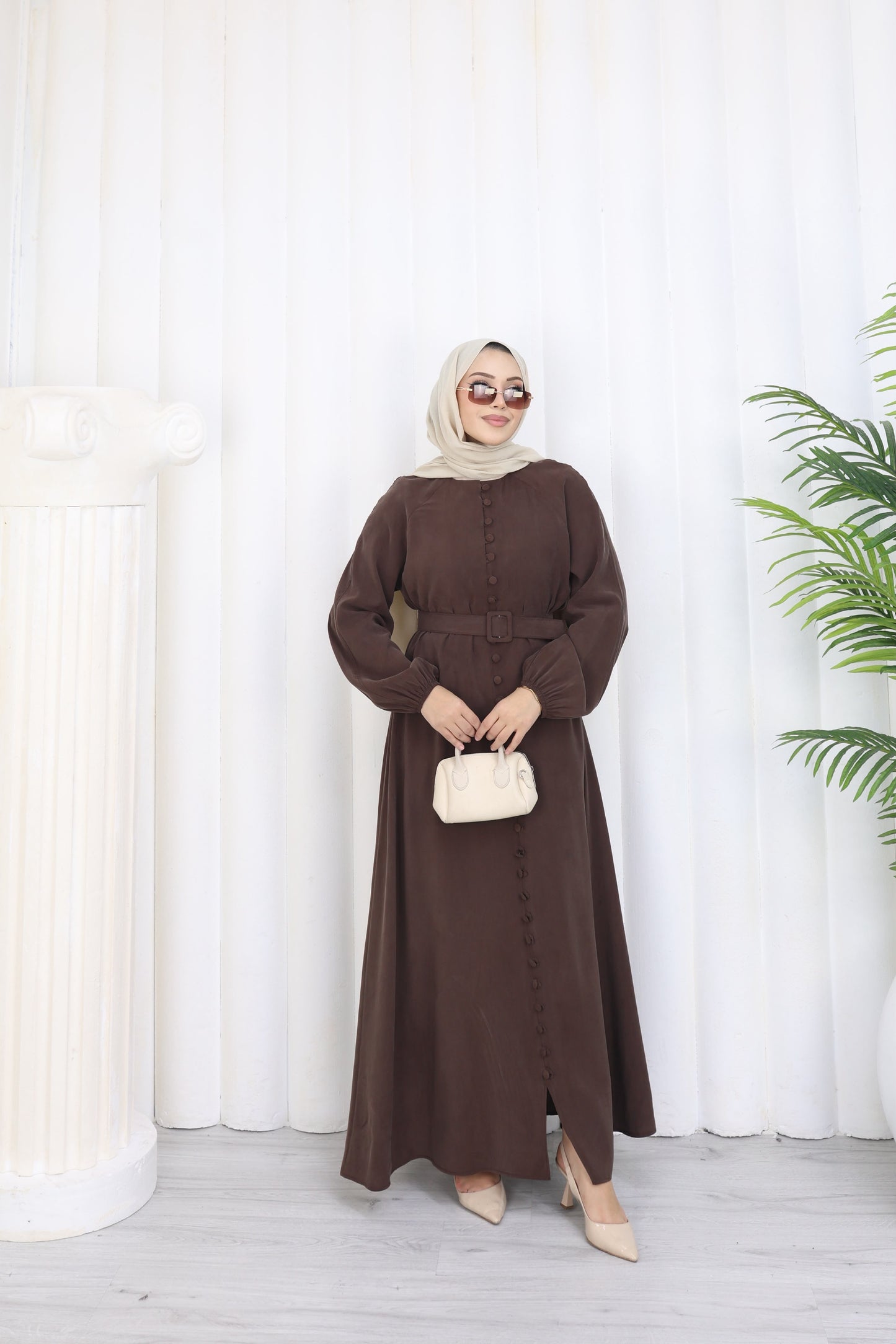 LAVİN KLEID BRAUN