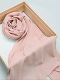 Chiffon Schal - Rosa