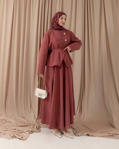 Meri Store Two-Piece Set with Skirt
