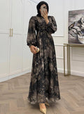 Velvet Bloom Kleid