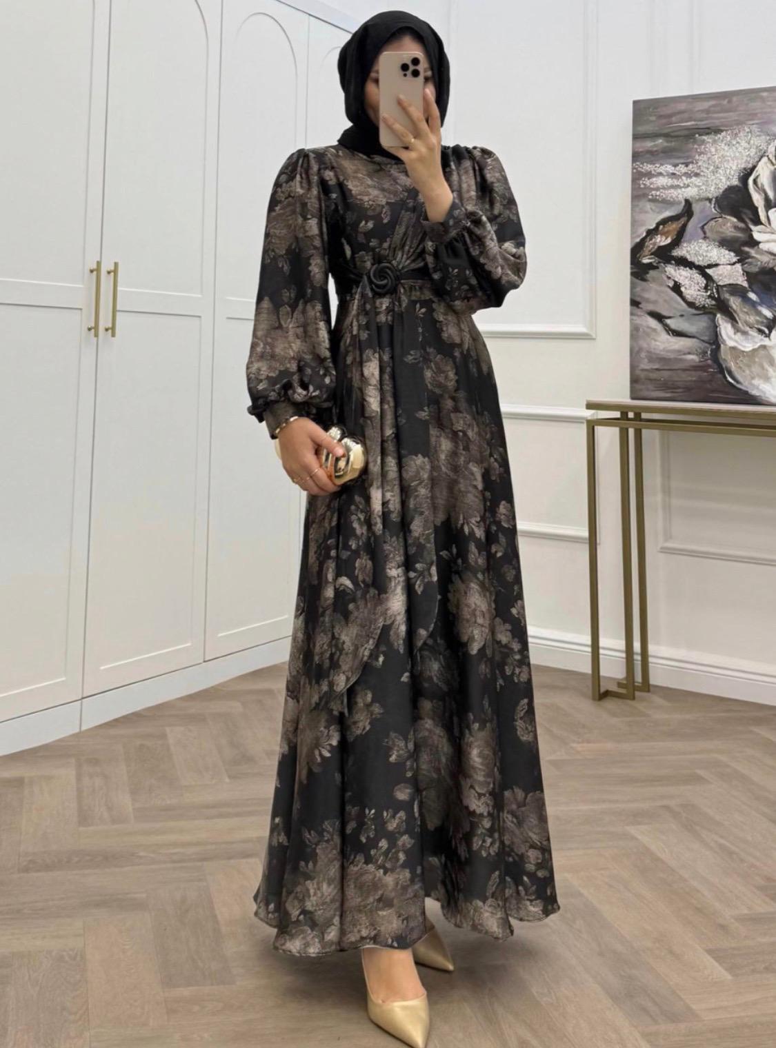 Velvet Bloom Kleid